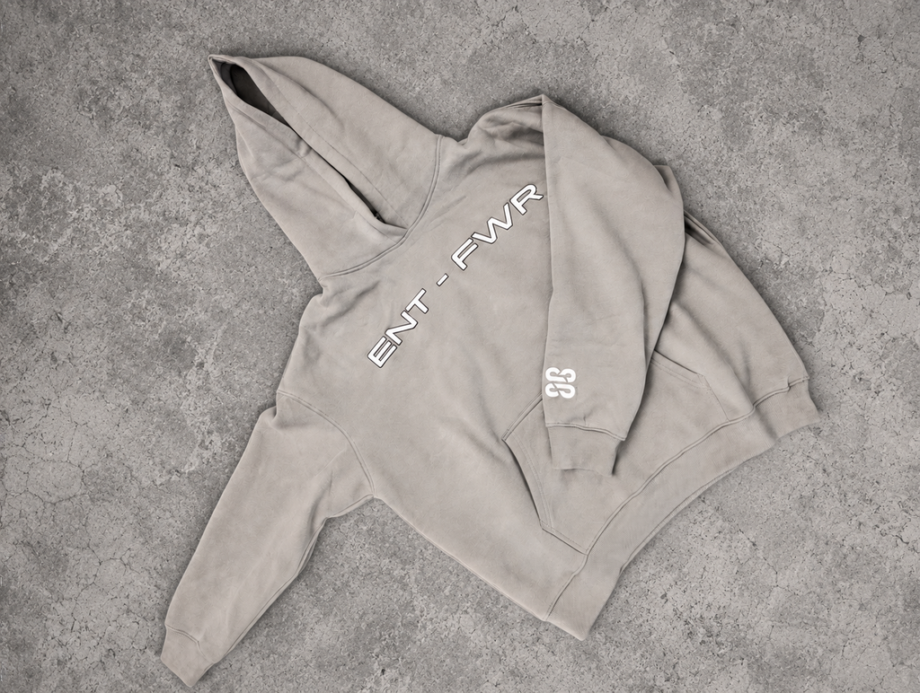 'Fundamentals' Embroidered hoodie
