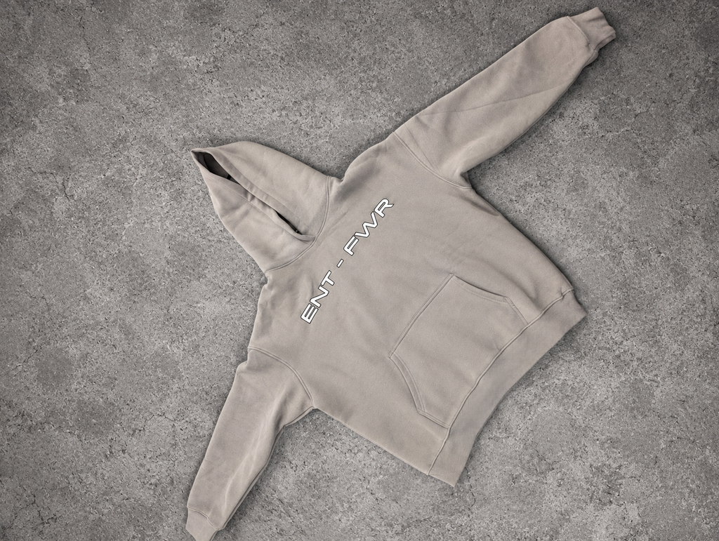 'Fundamentals' Embroidered hoodie