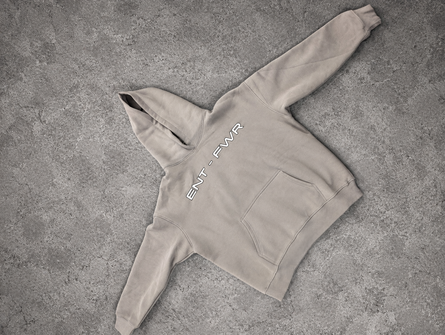 'Fundamentals' Embroidered hoodie