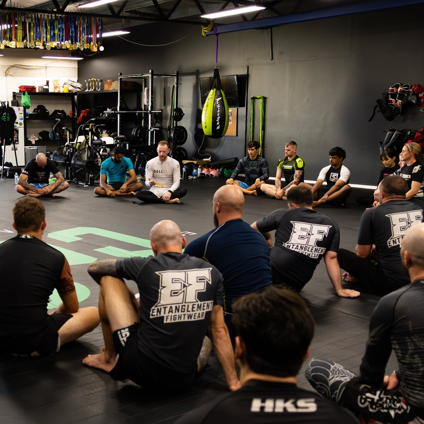 'Wrap them up' Rash Guard