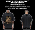 'PYTHON FIGHT' Heavyweight tee
